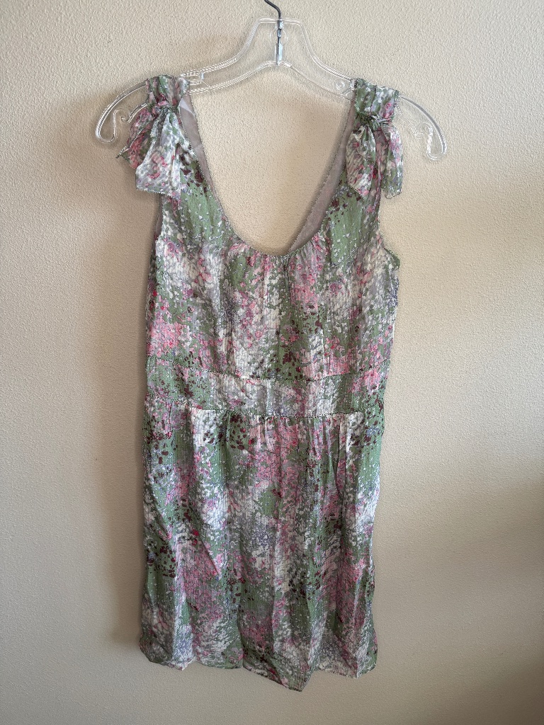 J.Crew Silk Floral Cocktail Dress Size 2